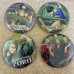 ワンピース　ゾロ　缶バッジ　バースデー　birthday