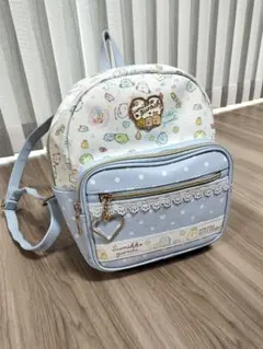すみっコぐらし水色リュック