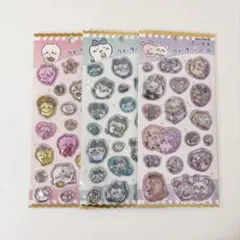 ちいかわ ウォーター イン シール ハチワレ モモンガ 3枚 3種 セット