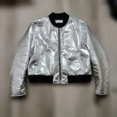 未使用】doublet 24SS シルバー刺繍スカジャン - メルカリ