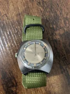 SICURA 手巻きアナログ時計 シルバー/ブラック シクラ オートマティック SICURA 手巻きアナログ時計 シルバー