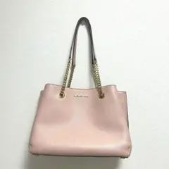 2607-14｜マイケルコース ショルダーバッグ レザー ライトピンク 