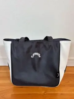 JONES ジョーンズ ゴルフ ラウンドバッグ カートバッグ チャコール 極美品のサムネイル