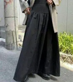 23AW ピンタックギャザースカート