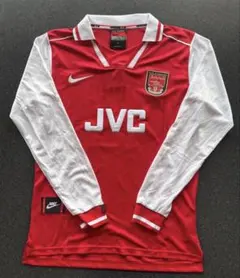 Nike アーセナルレプリカユニフォーム98-99 背番号10 ベルカンプ Nike アーセナルレプリカユニフォーム98-99 背番号10 ベルカンプ