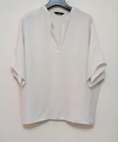 Liesse リエス 半袖 ブラウス ホワイトのサムネイル
