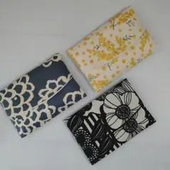 ハンドメイド　ティッシュケース　３点セット