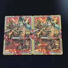 魔神轟怒ブランド マジゴッドブランド 2枚