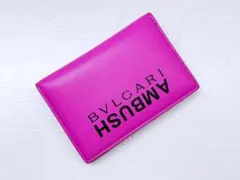 美品　ブルガリ　マン　AMBUSH　アンブッシュ　カードケース　フューシャピンク 2026年最新】ambush bvlgariの人気アイテム - メルカリ