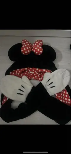 ディズニー ミニー マフラーキャップ