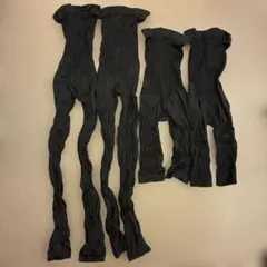 グラマラスパッツ ナイトスリム 4着セット 着圧レギンス M-Lサイズ