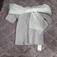 INGNI 半袖ニットレース付き