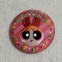 パワーパフガールズ 刺繍缶バッジ