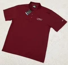 【新品・タグ付】NIKE ナイキ 企業ポロ ポロシャツ ワインレッド サイズL