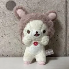 コリラックマとうさぎティータイム ぶらさげぬいぐるみ