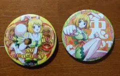ワンピース キャロット缶バッジ 2個セット