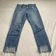 LOWRYS FARM ダメージデニムパンツ