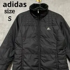 アディダス　ベンチコート/ロングコート/ダウンジャケット　レディースS 黒