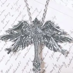 熾天使 十字架ネックレス 80cmチェーン 稀少