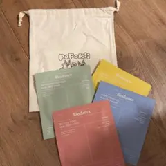 バイオダンス　4枚セット＋popokii巾着付き