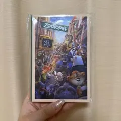 ズートピア ハッピーくじHappyくじ D賞 ポストカード