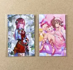 にじさんじ ノスタルジアコレクション カード 天ヶ瀬むゆ 飛鳥ひな