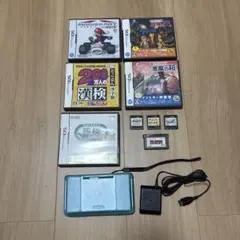 ニンテンドーDS 本体 水色 + ゲーム9本セット
