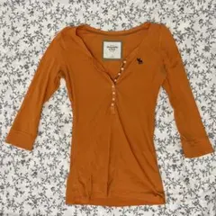 vintage Abercrombie&Fitch Henry top - メルカリ
