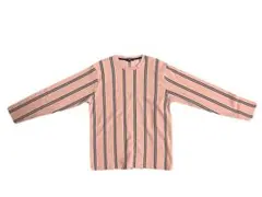BEAMS ピンク ストライプ 長袖カットソーのサムネイル