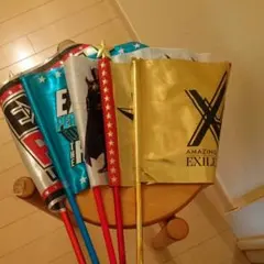 EXILEライブフラッグ  5本セットお値下げいたしました！
