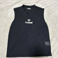 hummel ブラック ノースリーブシャツ　140 インナー　スポーツ