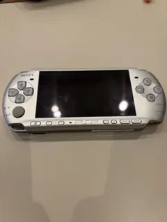 PSP-3000 シルバー 本体 バッテリー付き 美品 動作未確認 SONY