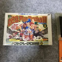 【動作未確認】ベストプレープロ野球Ⅱ ファミコンソフト