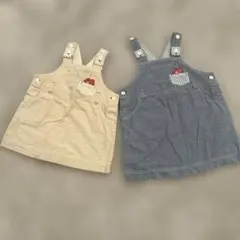 ファミリア　♡ ジャンパースカート　♡　2着セット　♡