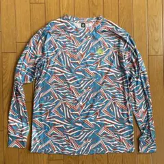 ELDORESO/エルドレッソ　幾何学ガン　ロングT