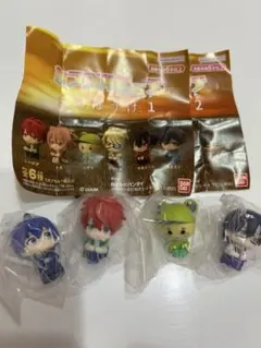 カラフルピーチ　まちぼうけ 1 ・2カプセルトイ　4個セット