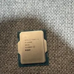 Intel Core i5-12400F CPU 本体