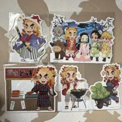 鬼滅の刃 みにきゃら 大集合くじ 5周年記念 POP 宇髄天元 セット ufotable on X: 