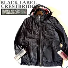 ブラックレーベルクレストブリッジ M-65 ミリタリージャケット ナイロン 黒