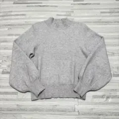 LOWRYSFARM ローリーズファーム グレー ハイネックニット M