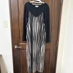 LEPSIM ガラシアー2PSETキャミワンピース