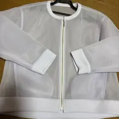 パープルカラーポリエステル ジャケット サイズ2