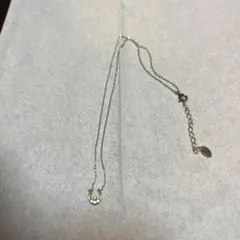 4℃ホースシューネックレスsilver処分値下げ