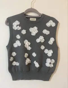 フラワー ニット