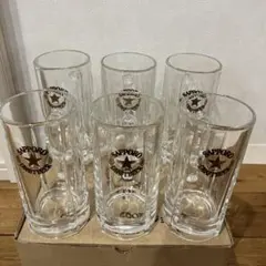 新品　サッポロ✴︎ドラフトビール✴︎ジョッキ✴︎6個セット✴︎レトロ