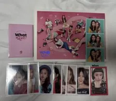 TWICE アルバムWhat is Love？ 特典トレカ付き シール CD