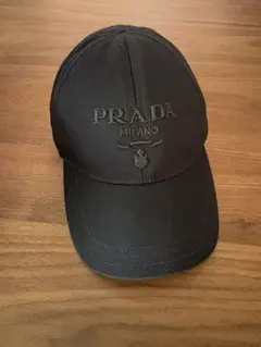 SALE♪PRADA ベースボールキャップ ブラックのサムネイル