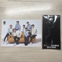 BTS FC会員キーリング＆FC限定アンケート当選景品ポストカード
