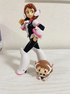 ヒロアカ　一番くじ　フィギュア　お茶子　ちょこのっこ