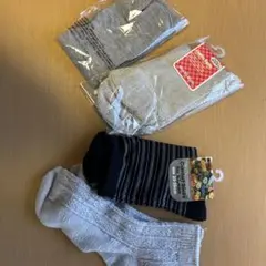 レディース用ショートソックス　4点セット